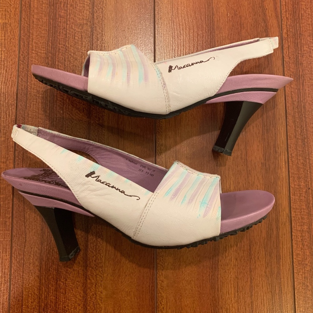 Macanna Genuine Leather Heels